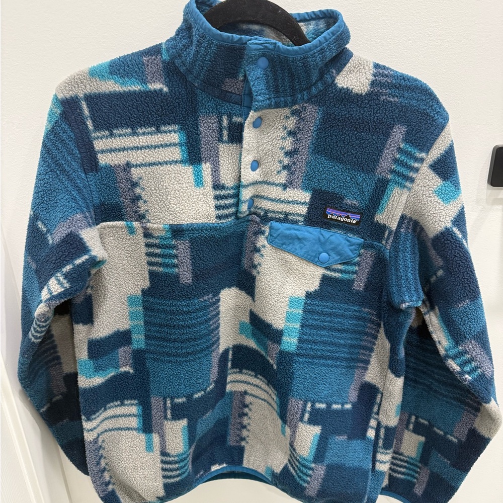 2015 Patagonia Women’s Synchilla Snap T-Fleece Pullover - Picture 2 of 7